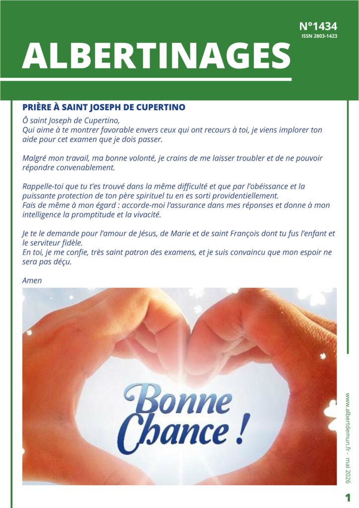 ALBERTINAGE MAI 26